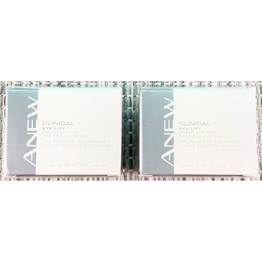 2 Pack Avon Anew Clinical Eye Lift Upper Eye Gel 0.33 Fl oz Sealed